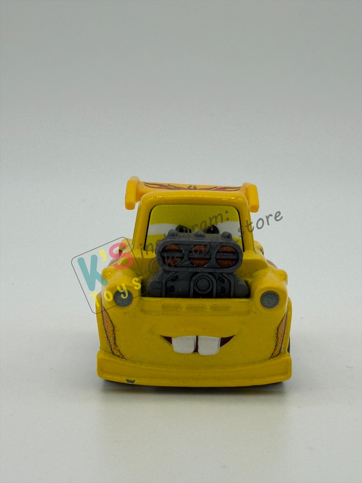 Loose Mini Racers Pixar Disney Cars, FUNNY MATER (HOT ROD MATER) - Near Mint Condition