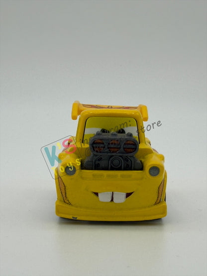 Loose Mini Racers Pixar Disney Cars, FUNNY MATER (HOT ROD MATER) - Near Mint Condition