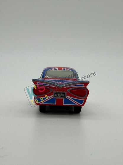 Loose Mini Racers Pixar Disney Cars, UNION JACK RAMONE - Mint / Near Mint Condition