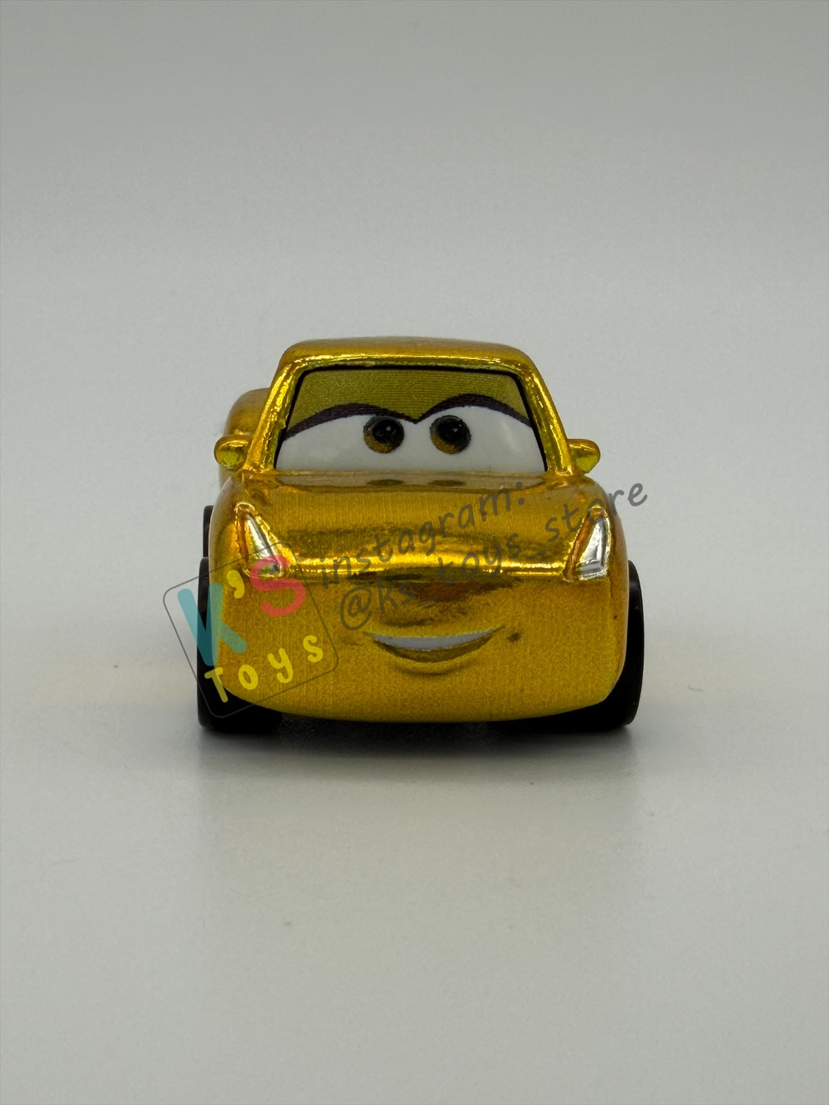 Loose Mini Racers Pixar Disney Cars, METALLIC CRUZ RAMIREZ - Near Mint Condition