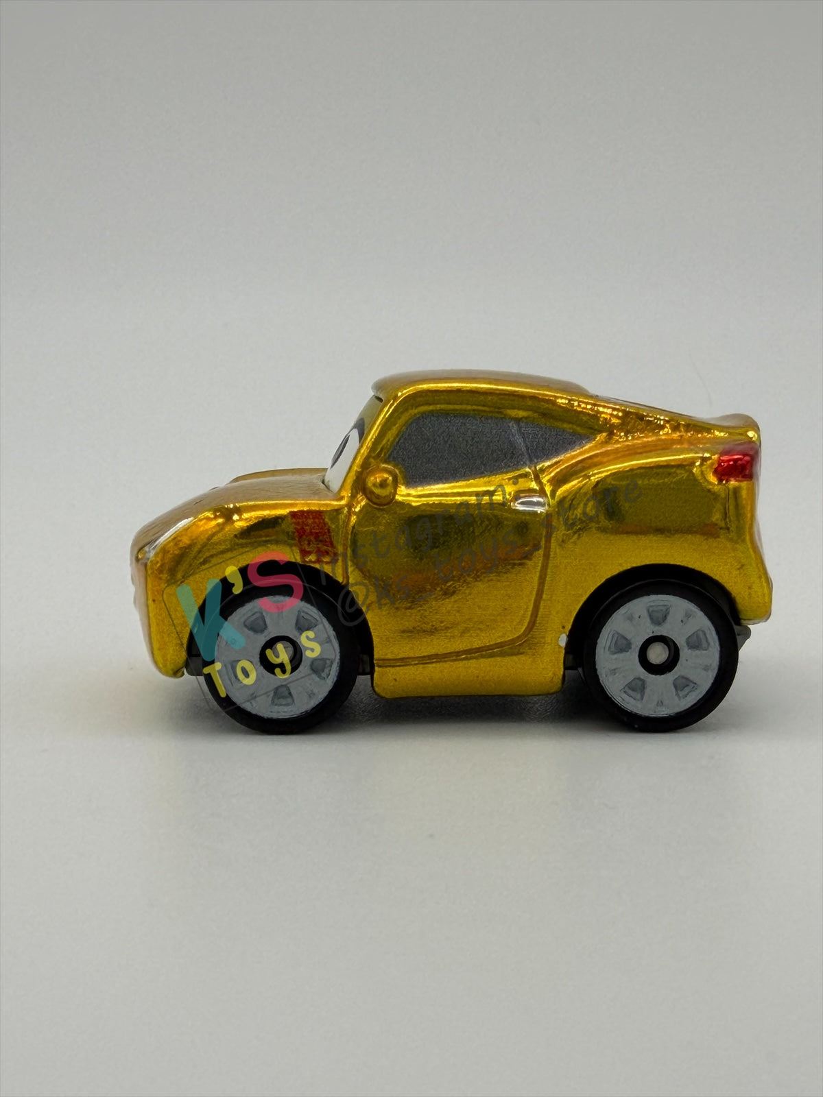 Loose Mini Racers Pixar Disney Cars, METALLIC CRUZ RAMIREZ - Near Mint Condition