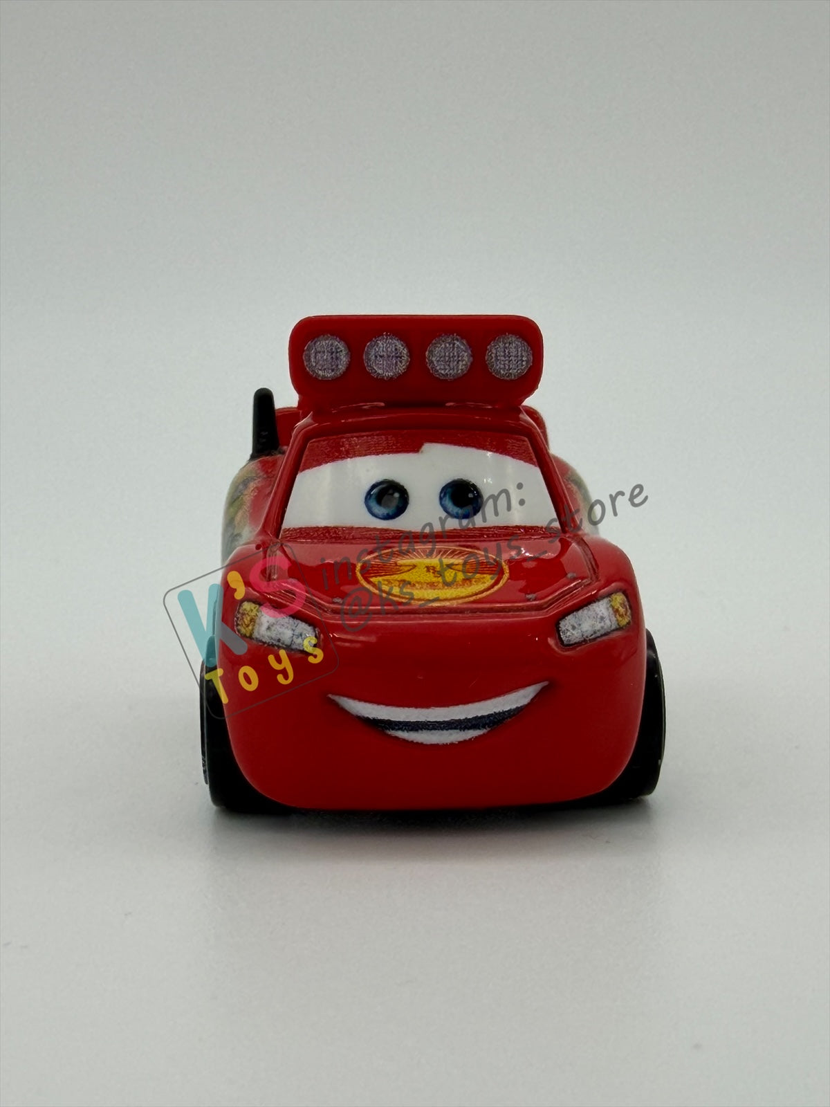 Loose Mini Racers Pixar Disney Cars, CRYPTID LIGHTNING MCQUEEN - Mint / Near Mint Condition