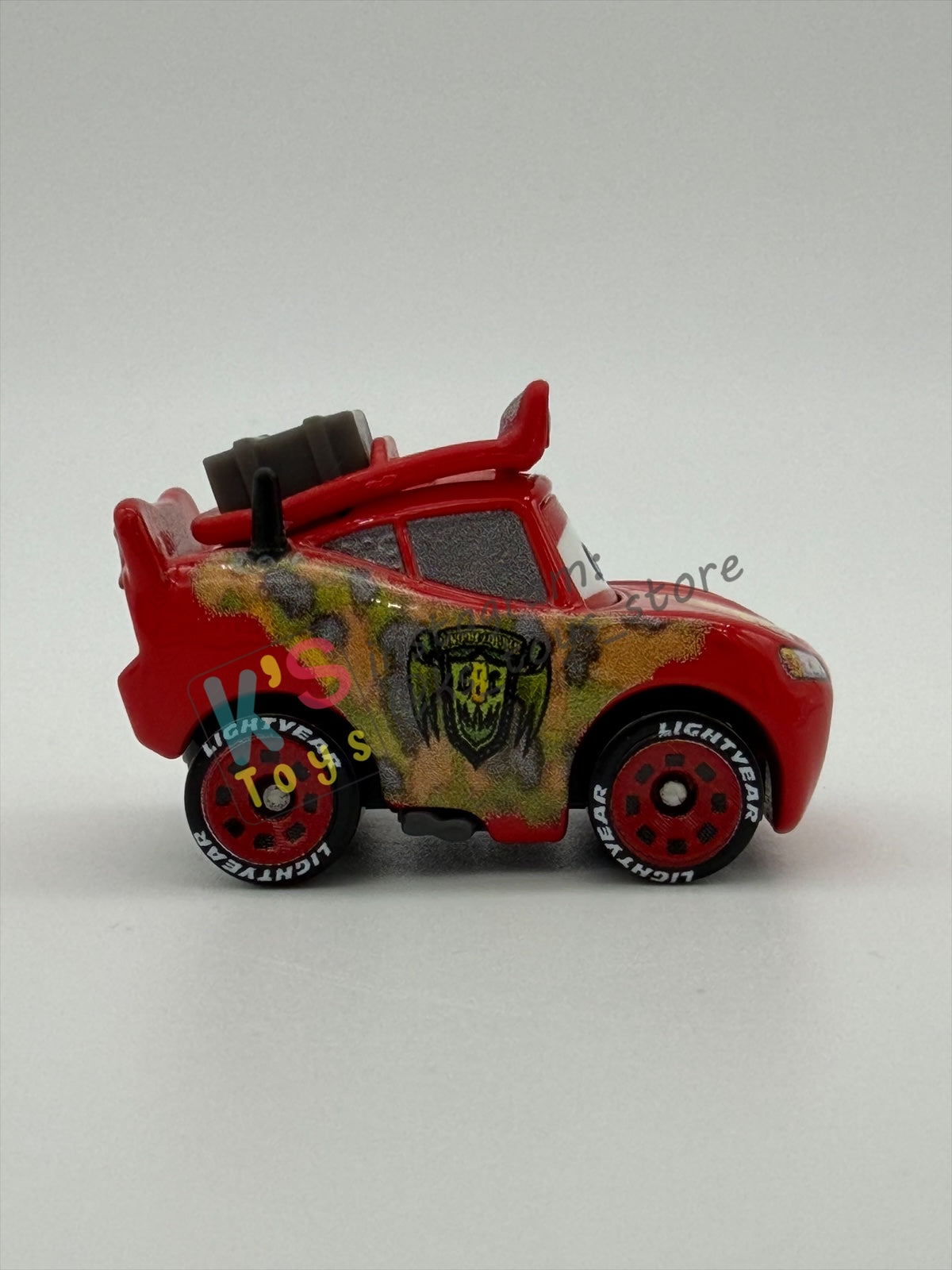 Loose Mini Racers Pixar Disney Cars, CRYPTID LIGHTNING MCQUEEN - Mint / Near Mint Condition