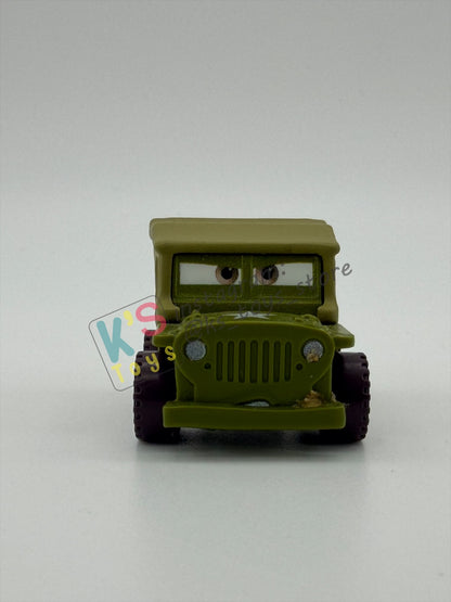 Loose Mini Racers Pixar Disney Cars, SARGE - Mint / Near Mint Condition