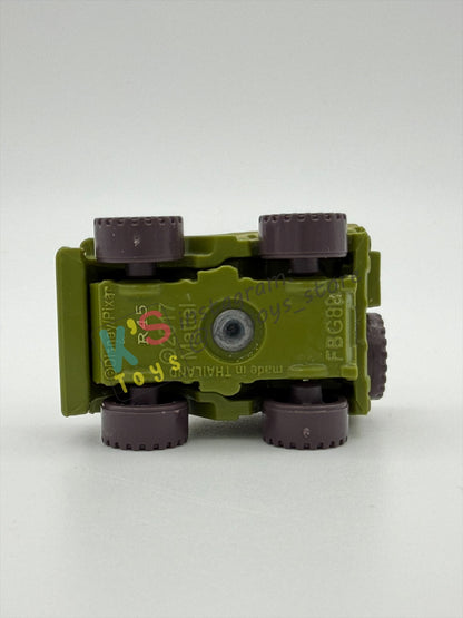 Loose Mini Racers Pixar Disney Cars, SARGE - Mint / Near Mint Condition