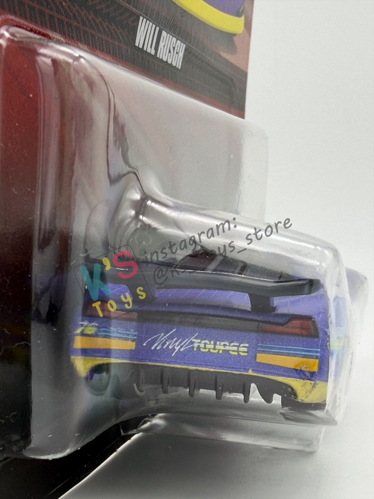 DISNEY PIXAR CARS BY MATTEL 1:55, "WILL RUSCH VARIANT'" - 2026 RE-RELEASED - BNIP