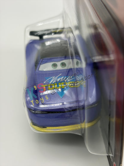 DISNEY PIXAR CARS BY MATTEL 1:55, "WILL RUSCH VARIANT'" - 2026 RE-RELEASED - BNIP