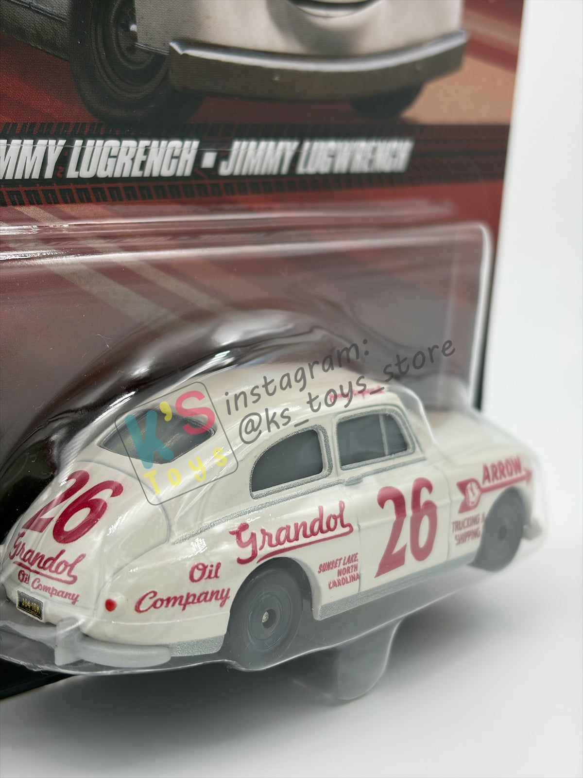DISNEY PIXAR CARS BY MATTEL 1:55, "JIMMY LUGWRENCH'" - 2026 RE-RELEASED - BNIP