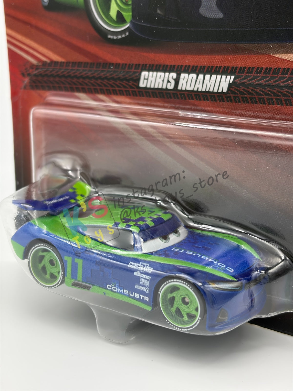DISNEY PIXAR CARS BY MATTEL 1:55, "CHRIS ROAMIN'" - 2026 RE-RELEASED - BNIP