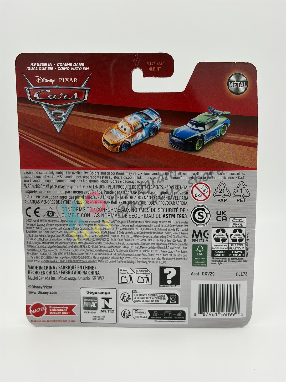 DISNEY PIXAR CARS BY MATTEL 1:55, "CHRIS ROAMIN'" - 2026 RE-RELEASED - BNIP
