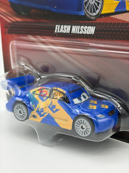 DISNEY PIXAR CARS BY MATTEL 1:55, "FLASH NILSSON" - 2026 RE-RELEASED - BNIP