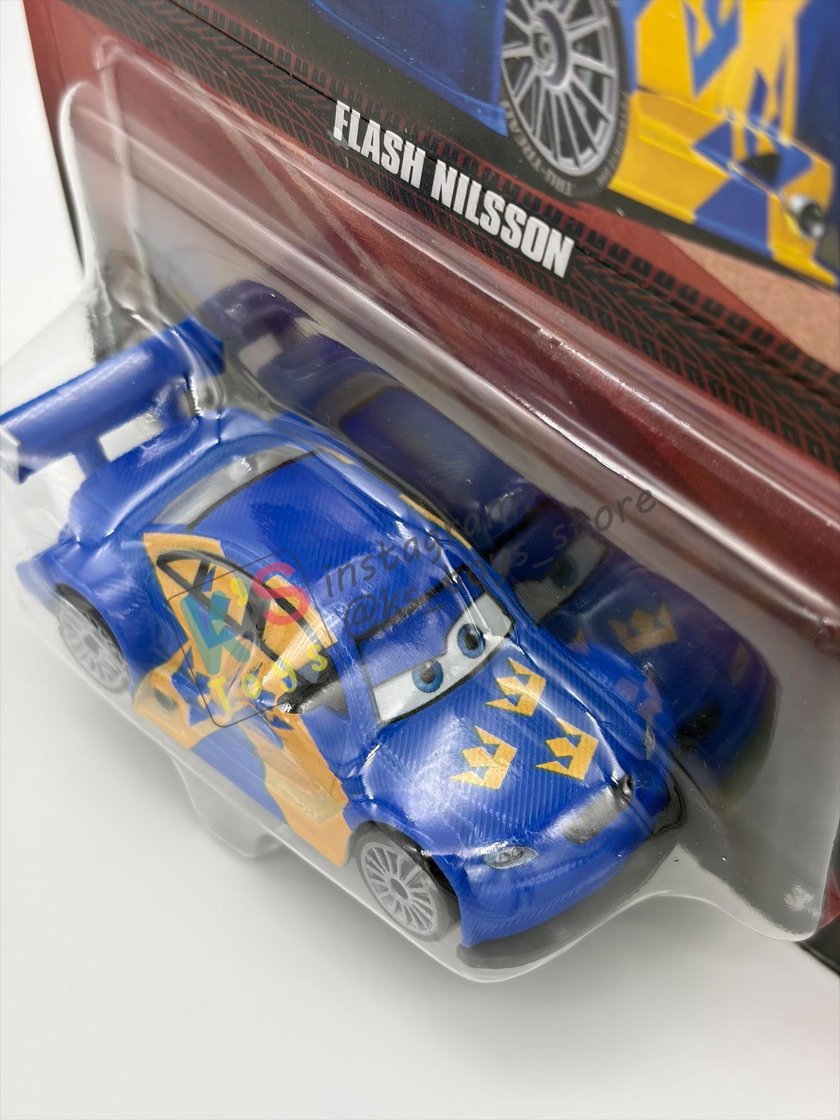 DISNEY PIXAR CARS BY MATTEL 1:55, "FLASH NILSSON" - 2026 RE-RELEASED - BNIP