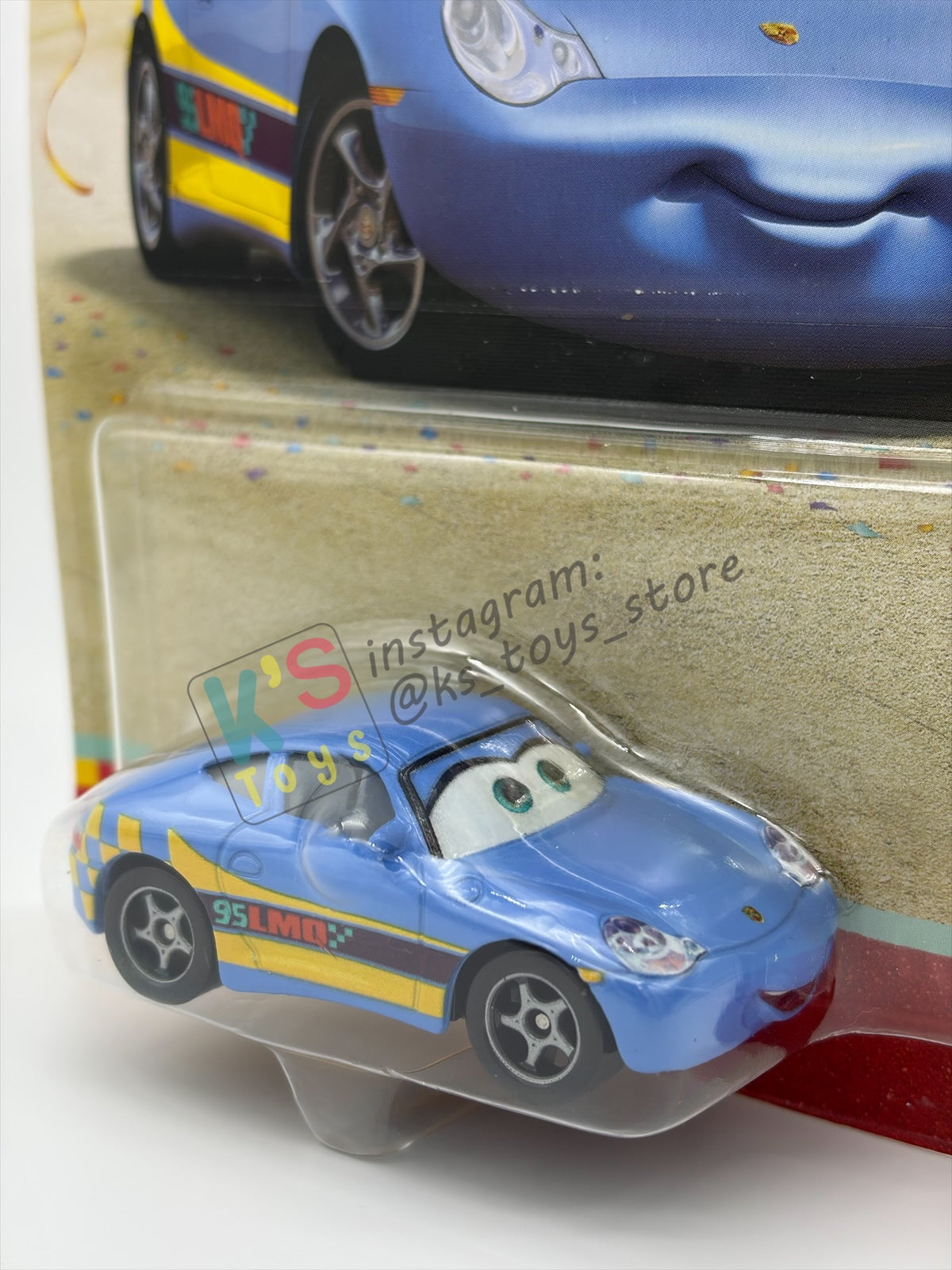 DISNEY PIXAR CARS BY MATTEL 1:55, "RACE TO CELEBRATE SALLY" - RACE TO CELEBRATE SERIES - BNIP