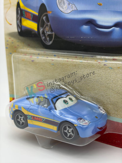 DISNEY PIXAR CARS BY MATTEL 1:55, "RACE TO CELEBRATE SALLY" - RACE TO CELEBRATE SERIES - BNIP