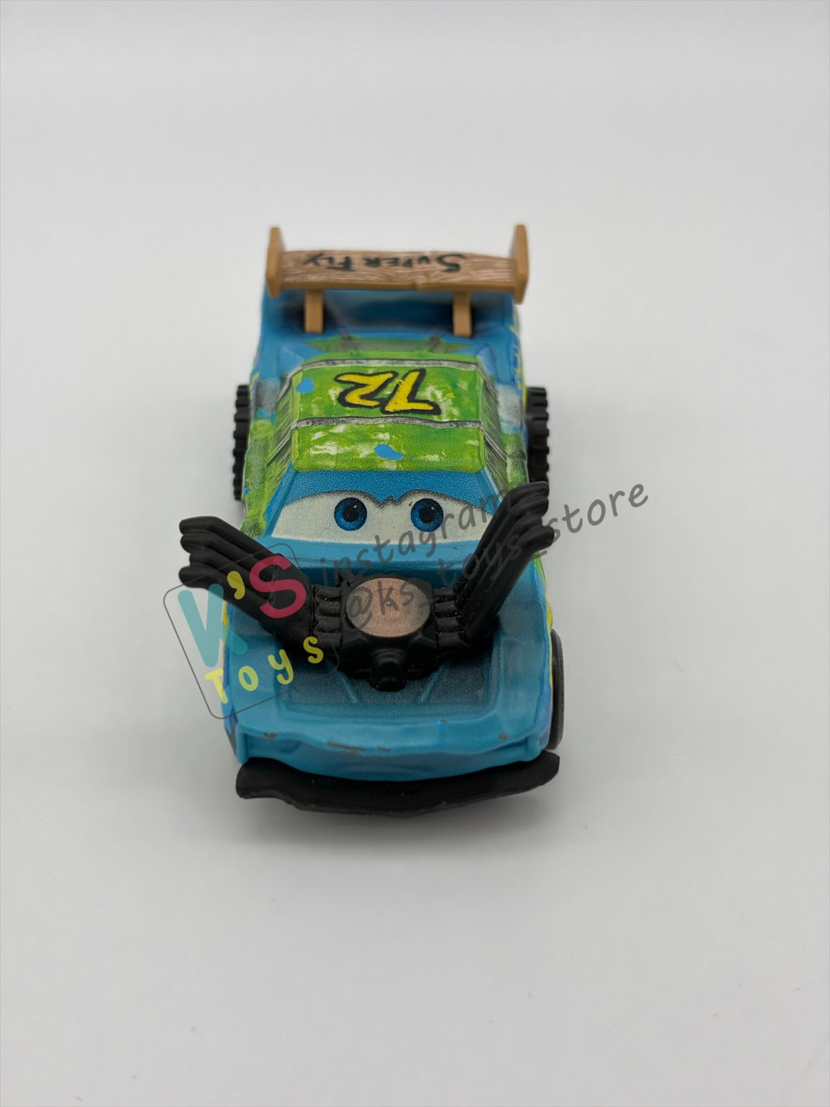 PRE-OWNED / LOOSE DISNEY PIXAR CARS - "SUPERFLY" THUNDER HOLLOW SERIES - MINT / NEAR MINT CONDITION - READ DESCRIPTION!!!!!!