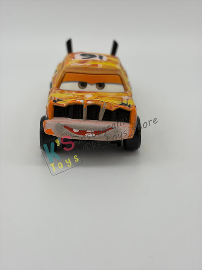 PRE-OWNED / LOOSE DISNEY PIXAR CARS - "PUSHOVER" THUNDER HOLLOW SERIES - NEAR MINT CONDITION - READ DESCRIPTION!!!!!!