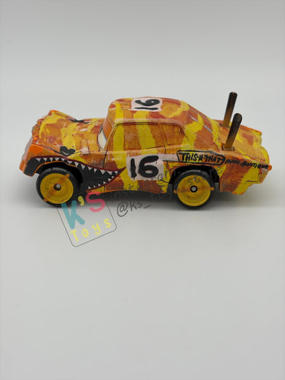 PRE-OWNED / LOOSE DISNEY PIXAR CARS - "PUSHOVER" THUNDER HOLLOW SERIES - NEAR MINT CONDITION - READ DESCRIPTION!!!!!!