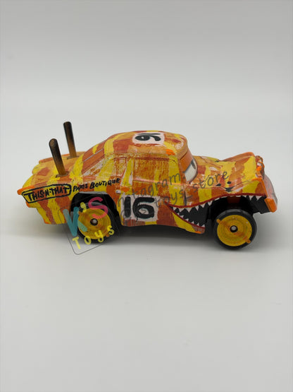 PRE-OWNED / LOOSE DISNEY PIXAR CARS - "PUSHOVER" THUNDER HOLLOW SERIES - NEAR MINT CONDITION - READ DESCRIPTION!!!!!!