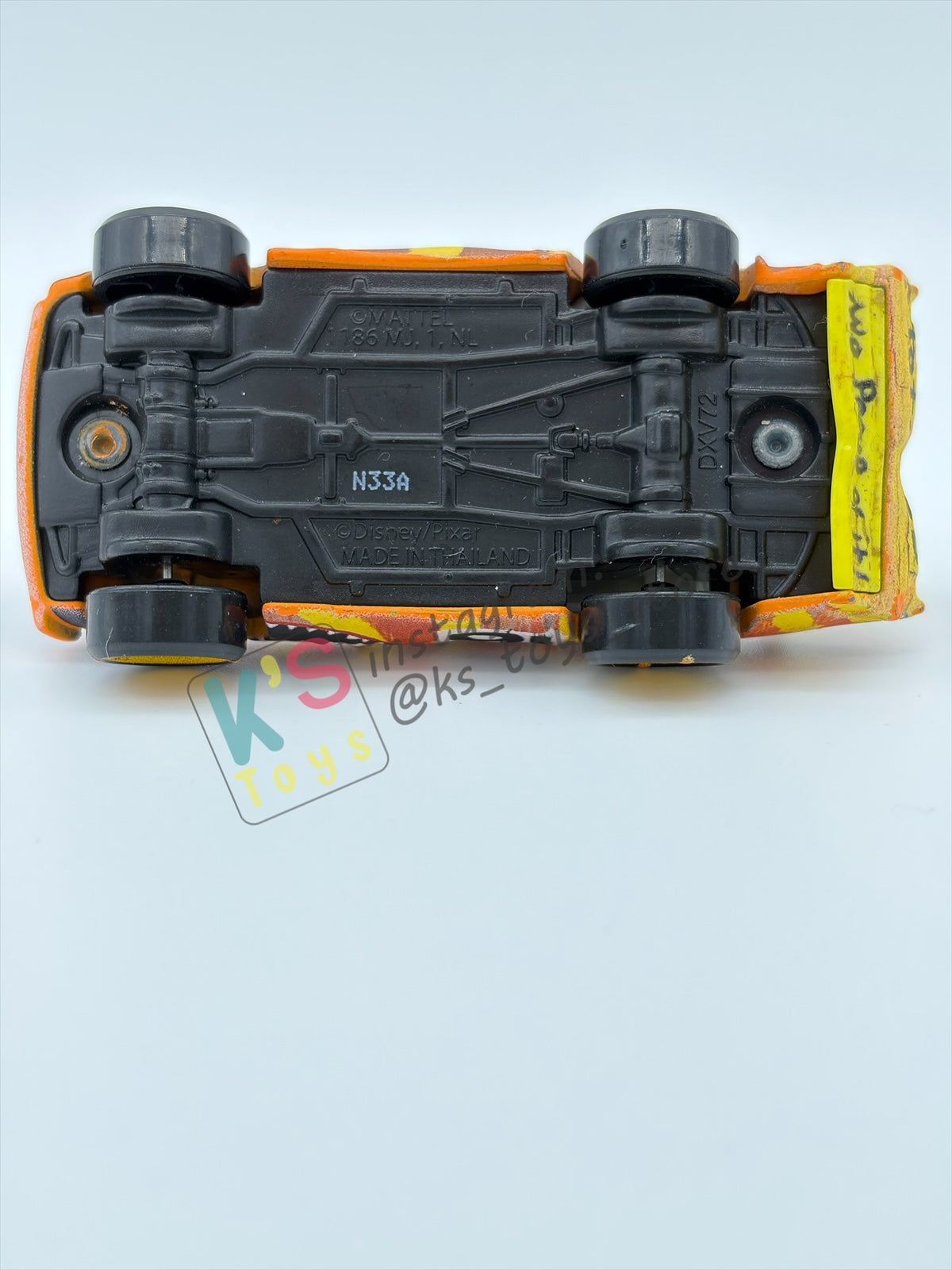 PRE-OWNED / LOOSE DISNEY PIXAR CARS - "PUSHOVER" THUNDER HOLLOW SERIES - NEAR MINT CONDITION - READ DESCRIPTION!!!!!!