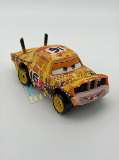 PRE-OWNED / LOOSE DISNEY PIXAR CARS - "PUSHOVER" THUNDER HOLLOW SERIES - NEAR MINT CONDITION - READ DESCRIPTION!!!!!!