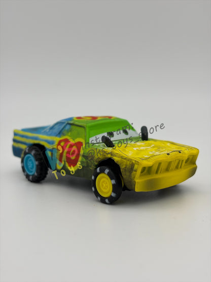PRE-OWNED / LOOSE DISNEY PIXAR CARS - "AIRBORNE RUBBER TIRES" THUNDER HOLLOW SERIES - NEAR MINT CONDITION - READ DESCRIPTION!!!!!!