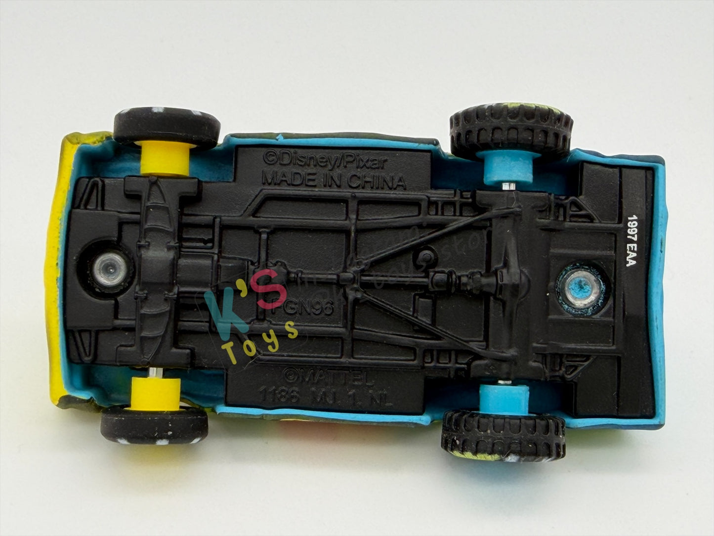 PRE-OWNED / LOOSE DISNEY PIXAR CARS - "AIRBORNE RUBBER TIRES" THUNDER HOLLOW SERIES - NEAR MINT CONDITION - READ DESCRIPTION!!!!!!