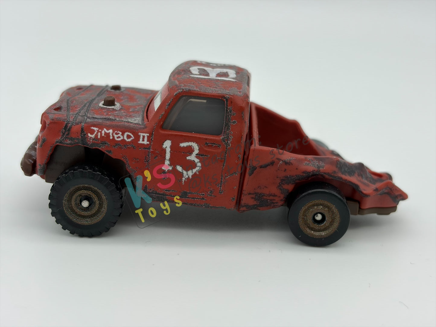 PRE-OWNED / LOOSE DISNEY PIXAR CARS - "JIMBO" THUNDER HOLLOW SERIES - NEAR MINT CONDITION - READ DESCRIPTION!!!!!!