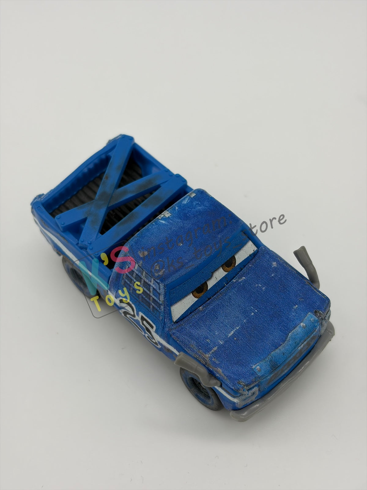 PRE-OWNED / LOOSE DISNEY PIXAR CARS - "BROADSIDE" THUNDER HOLLOW SERIES - NEAR MINT CONDITION - READ DESCRIPTION!!!!!!