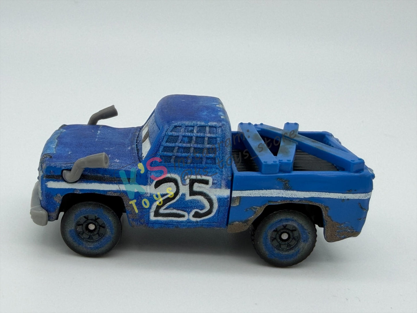PRE-OWNED / LOOSE DISNEY PIXAR CARS - "BROADSIDE" THUNDER HOLLOW SERIES - NEAR MINT CONDITION - READ DESCRIPTION!!!!!!