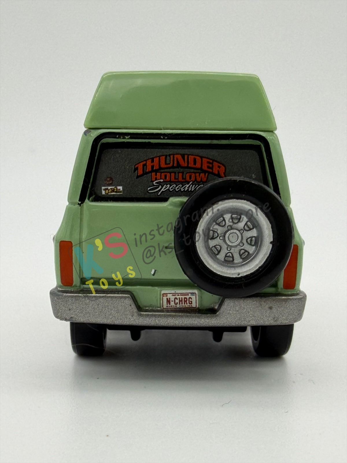 PRE-OWNED / LOOSE DISNEY PIXAR CARS - "ROSCOE (THUNDER HOLLOW SPEEDWAY)" THUNDER HOLLOW SERIES - NEAR MINT CONDITION - READ DESCRIPTION!!!!!!