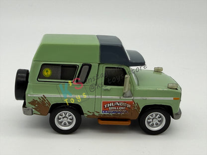PRE-OWNED / LOOSE DISNEY PIXAR CARS - "ROSCOE (THUNDER HOLLOW SPEEDWAY)" THUNDER HOLLOW SERIES - NEAR MINT CONDITION - READ DESCRIPTION!!!!!!