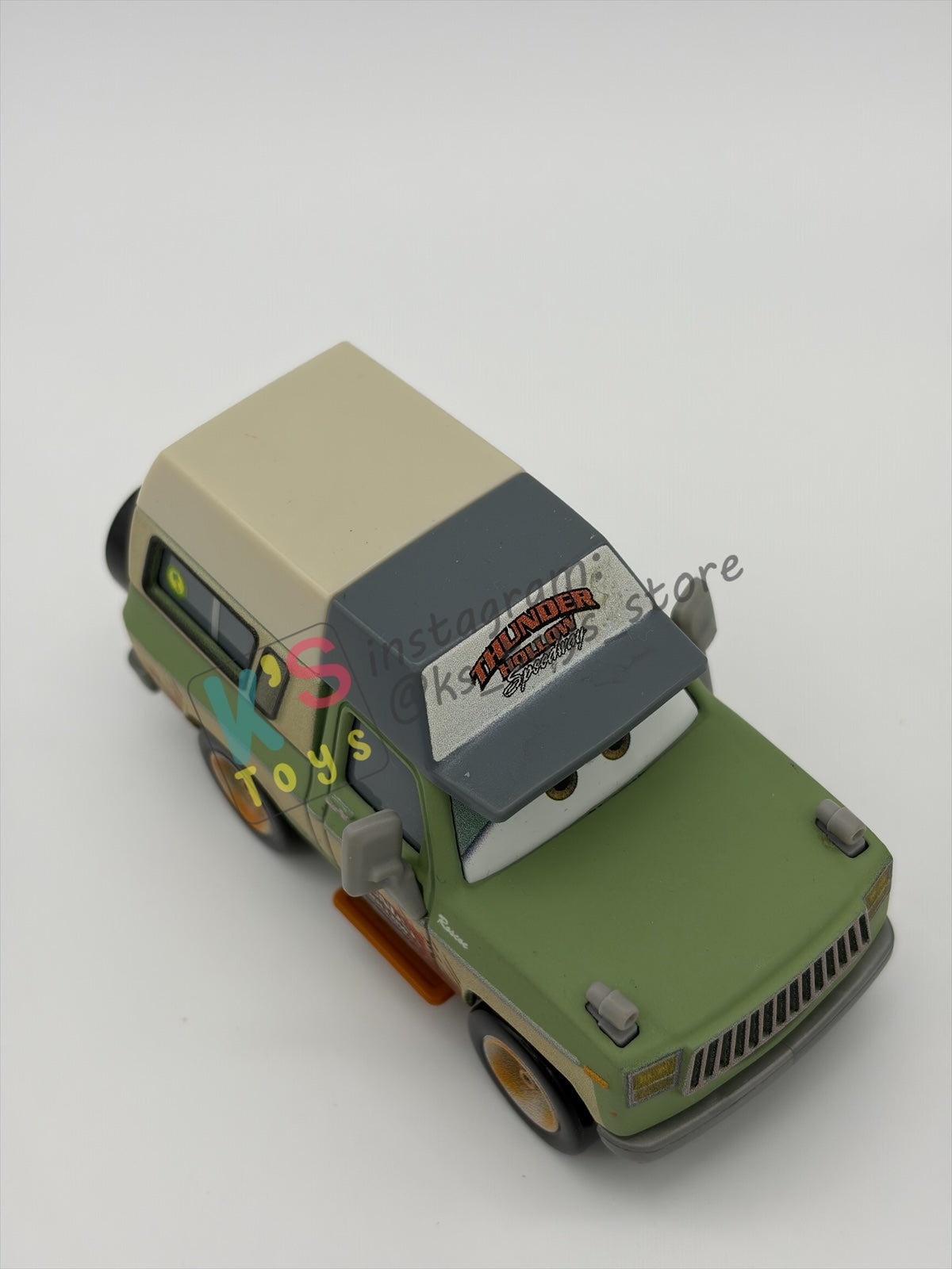 PRE-OWNED / LOOSE DISNEY PIXAR CARS - "ROSCOE (VARIANT)" THUNDER HOLLOW SERIES - NEAR MINT CONDITION - READ DESCRIPTION!!!!!!