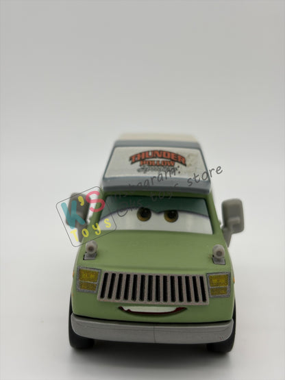 PRE-OWNED / LOOSE DISNEY PIXAR CARS - "ROSCOE (VARIANT)" THUNDER HOLLOW SERIES - NEAR MINT CONDITION - READ DESCRIPTION!!!!!!
