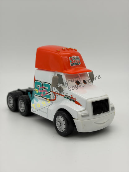 PRE-OWNED / LOOSE DISNEY PIXAR CARS - "DAN HAULIN’" CARS DINOCO 400 - NEAR MINT CONDITION - READ DESCRIPTION!!!!!!!!!!