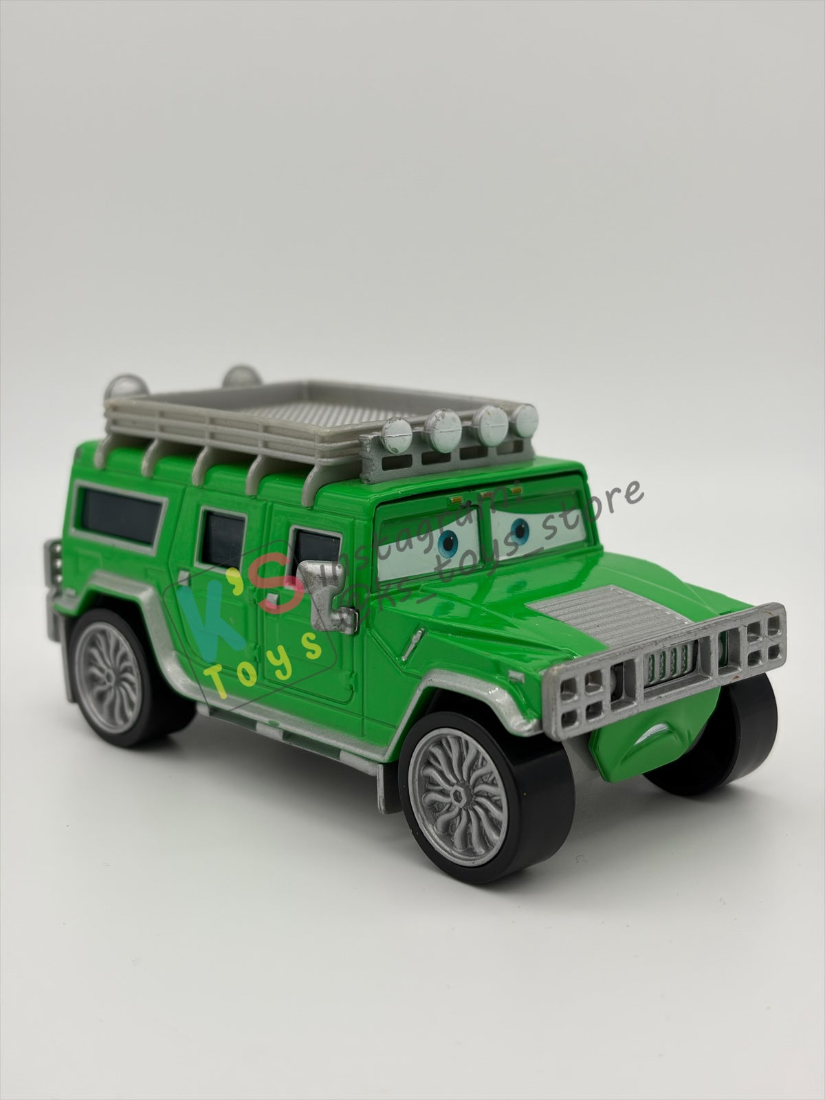 PRE-OWNED / LOOSE DISNEY PIXAR CARS - "T.J. HUMMER" SARGE'S BOOT CAMP SERIES - GOOD CONDITION - READ DESCRIPTION!!!!!!!!