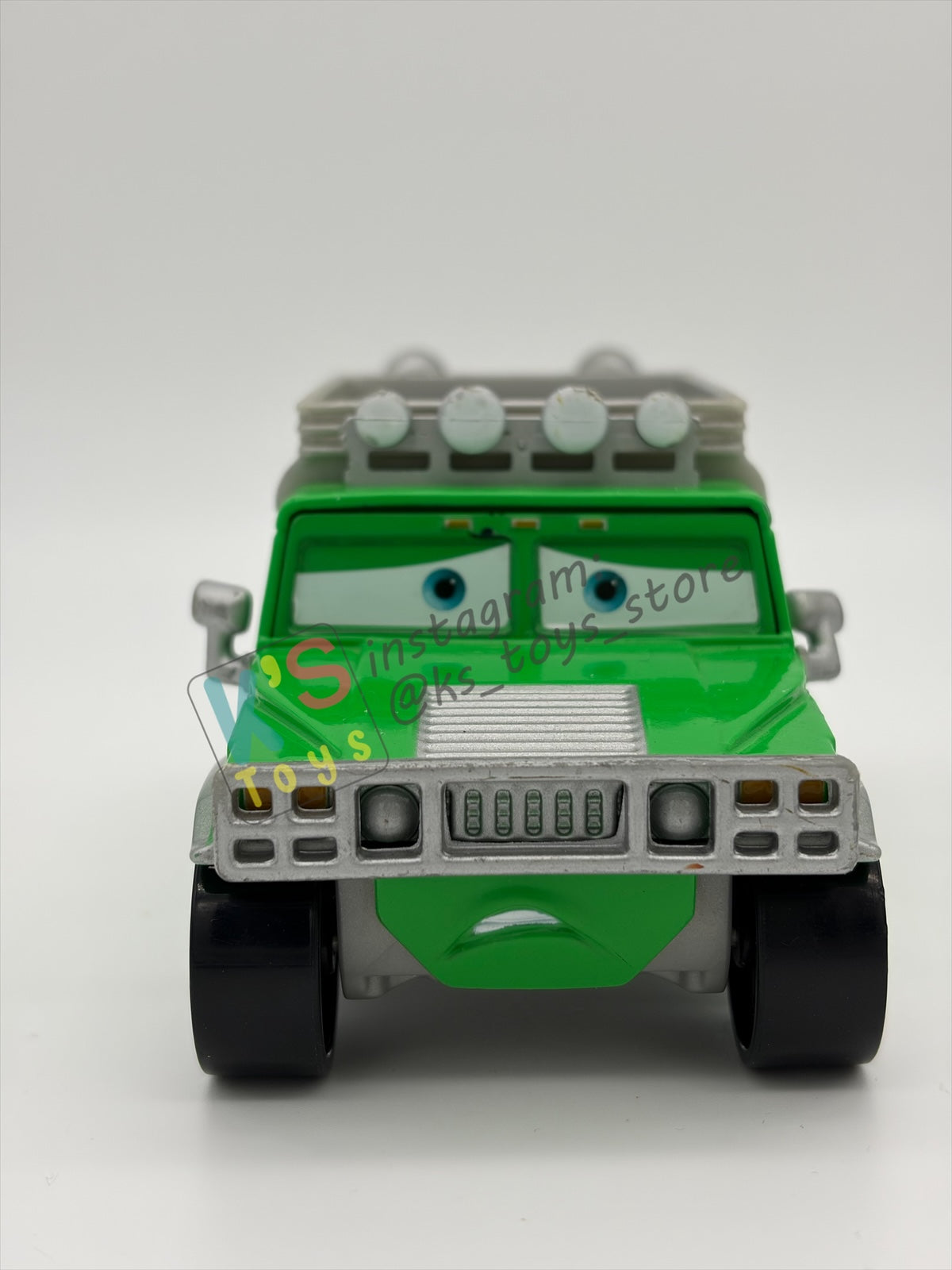 PRE-OWNED / LOOSE DISNEY PIXAR CARS - "T.J. HUMMER" SARGE'S BOOT CAMP SERIES - GOOD CONDITION - READ DESCRIPTION!!!!!!!!