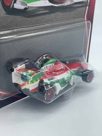DISNEY PIXAR CARS BY MATTEL 1:55, "FRANCESCO BERNOULLI (VARIANT)"- 2026 RE-RELEASED 20TH ANNIVERSARY CARD - BNIP