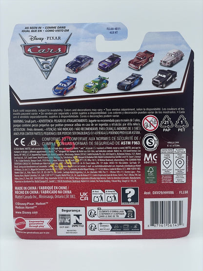 DISNEY PIXAR CARS BY MATTEL 1:55, "MATER WITH #95 HAT" - 2026 RE-RELEASED 20TH ANNIVERSARY CARD - BNIP