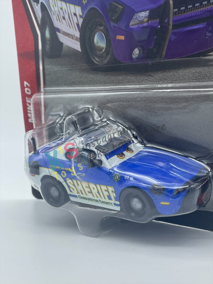 DISNEY PIXAR CARS BY MATTEL 1:55, "MIKE 07" - 2026 RE-RELEASED 20TH ANNIVERSARY CARD - BNIP
