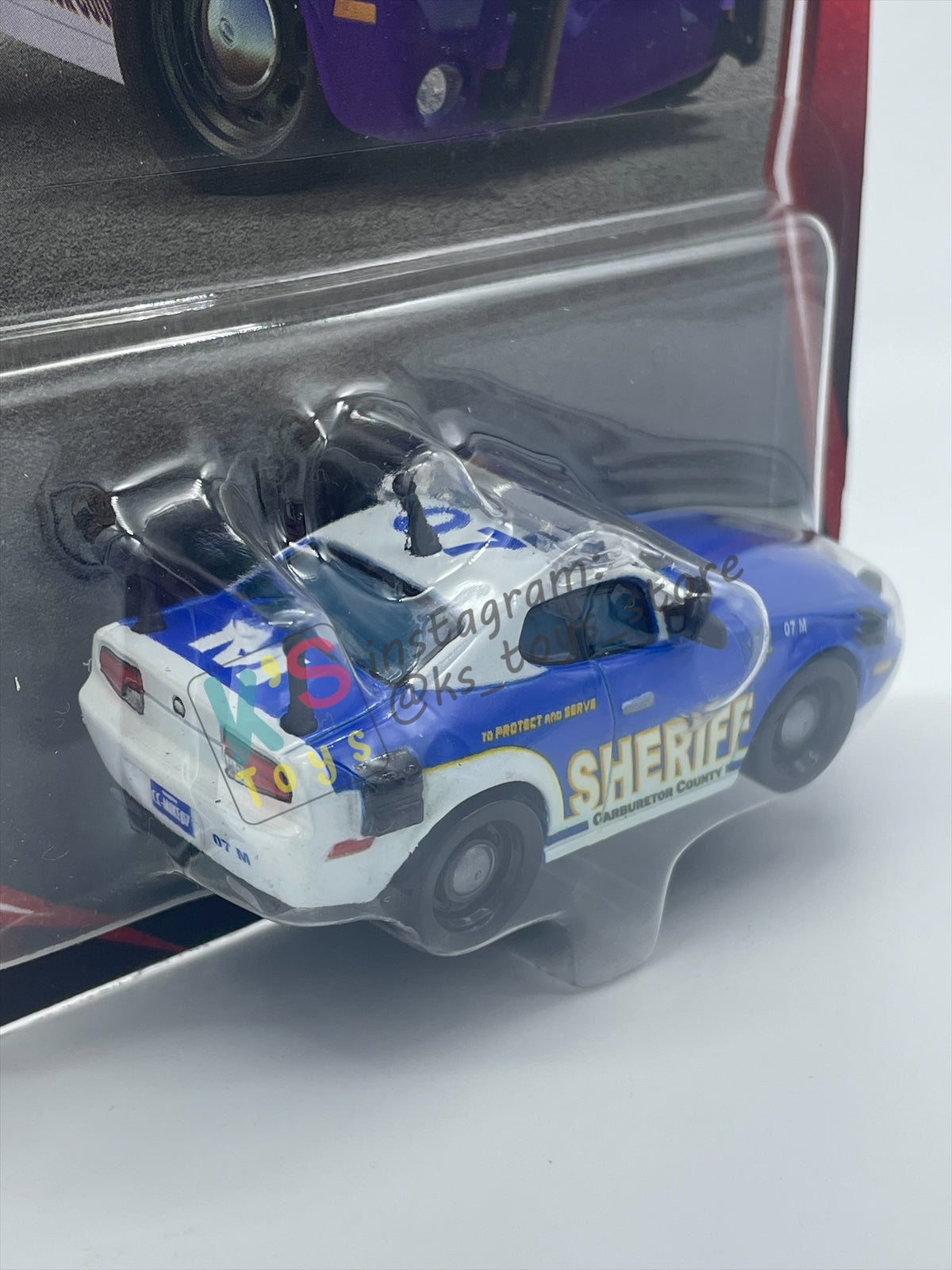 DISNEY PIXAR CARS BY MATTEL 1:55, "MIKE 07" - 2026 RE-RELEASED 20TH ANNIVERSARY CARD - BNIP
