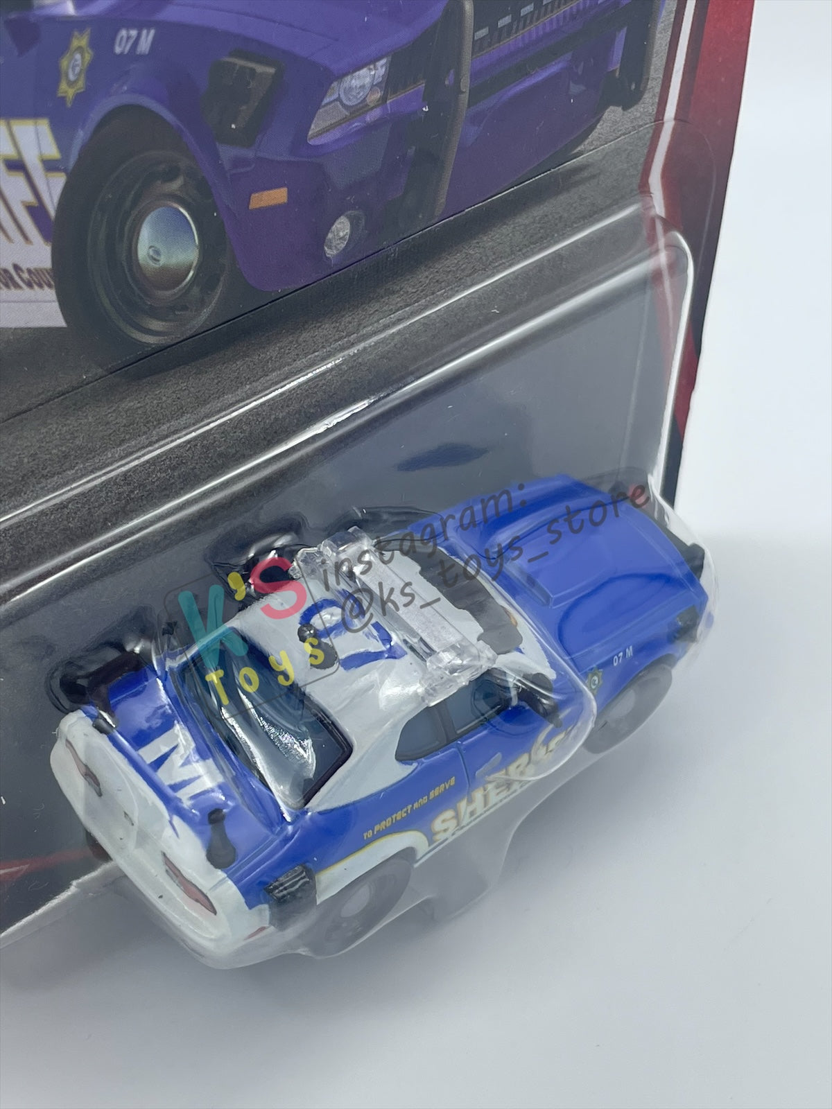 DISNEY PIXAR CARS BY MATTEL 1:55, "MIKE 07" - 2026 RE-RELEASED 20TH ANNIVERSARY CARD - BNIP