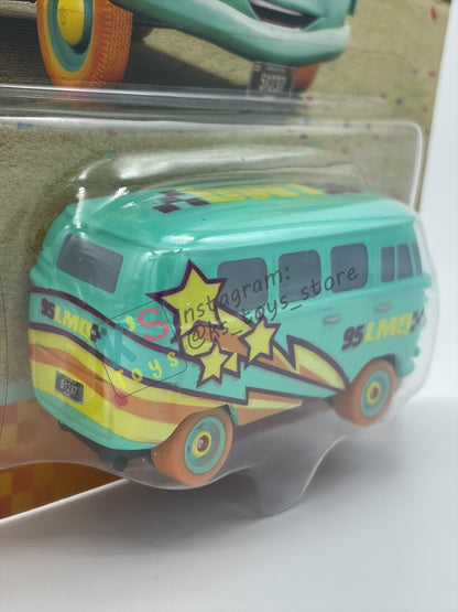 DISNEY PIXAR CARS BY MATTEL 1:55, "RACE TO CELEBRATE FILLMORE" - RACE TO CELEBRATE SERIES - BNIP