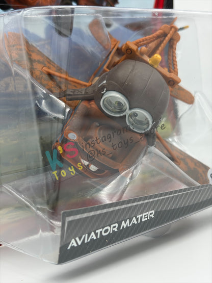 DELUXE DISNEY PIXAR CARS BY MATTEL, "AVIATOR MATER" TAKE FLIGHT SERIES - BNIP