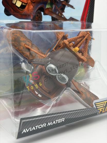 DELUXE DISNEY PIXAR CARS BY MATTEL, "AVIATOR MATER" TAKE FLIGHT SERIES - BNIP