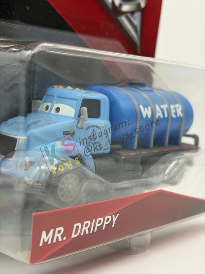 DELUXE DISNEY PIXAR CARS BY MATTEL "MR. DRIPPY" CARS 3 SERIES - BNIP - READ DESCRIPTION!!!!