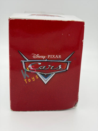 ISNEY PIXAR CARS BY MATTEL 1:55 - RS TEAM LIGHTNING MCQUEEN - SPECIAL EDITION DISPLAY CASE! PROMO ONLY AT TARGET - BNIP BUT NOT IN MINT CONDITION!!!!