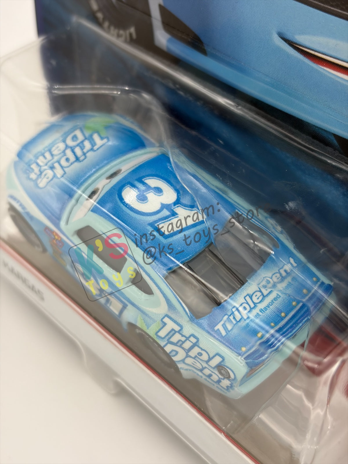 RARE DISNEY PIXAR CARS BY MATTEL 1:55, "TERRY KARGAS (VARIANT)" - CARS 3 PISTON CUP RACERS SERIES - BNIP