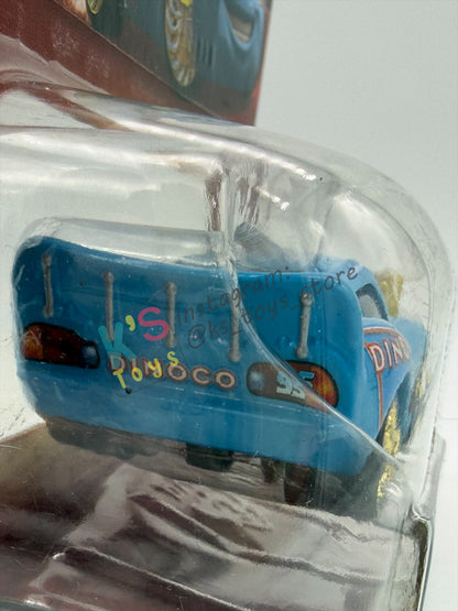 DISNEY PIXAR CARS BY MATTEL 1:55, "BLING BLING LIGHTNING MCQUEEN WITH GOLDEN WHEELS AND PISTON CUP (LENTICULAR)" - CHASE LENTICULAR SERIES - BNIP