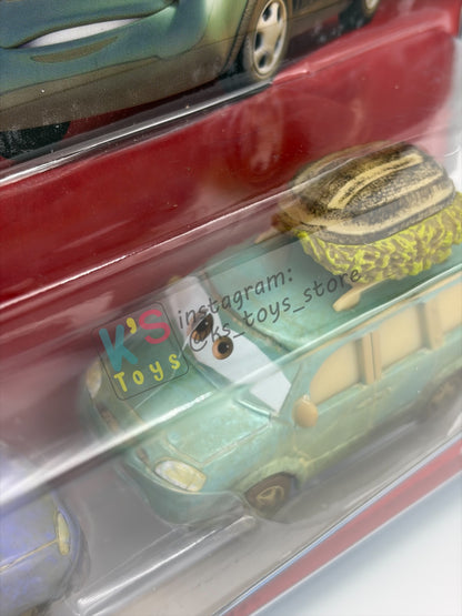 Disney Pixar Cars 1:55 by Mattel 2-Pack MINI AND VAN LOST IN THE DESERT SERIES - BNIP