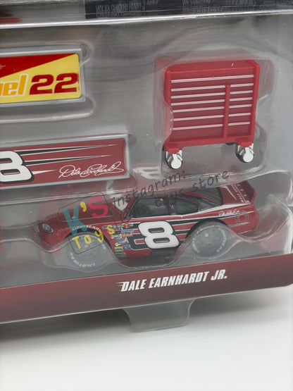 Disney Pixar Cars 1:55 by Mattel 2-Pack "METALLIC FINISH NASCAR GOGO LOGANO AND DALE EARNHARDT JR " - 2026 NEW RELEASE NASCAR SERIES - BNIP